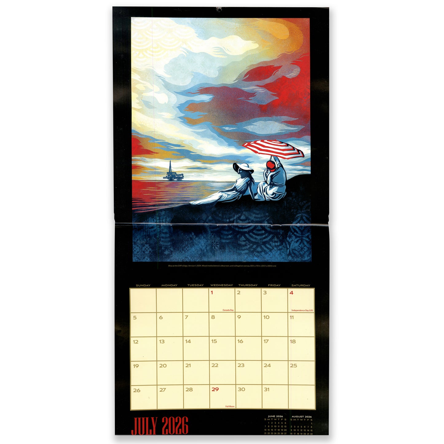 Shepard Fairey 2026 Wall Calendar