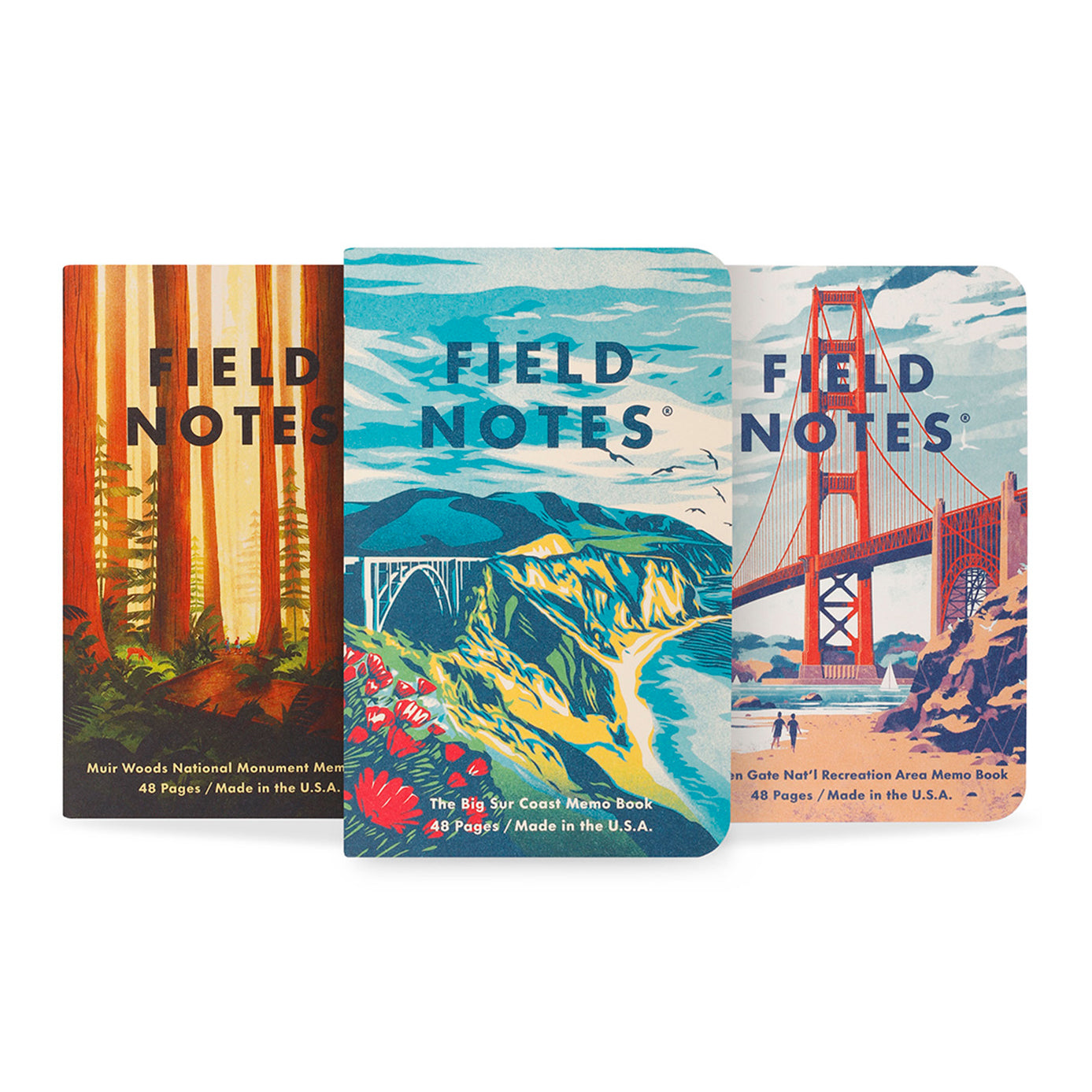 Field Notes 3-Pack: Northern California – OBEY GIANT
