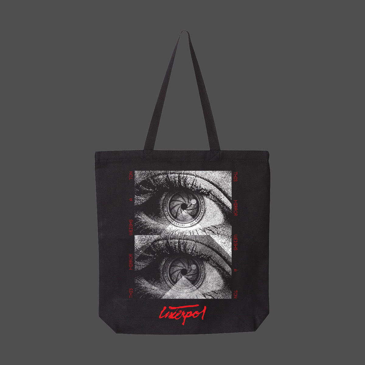 Interpol Tote: This Mirror Weighs A Ton