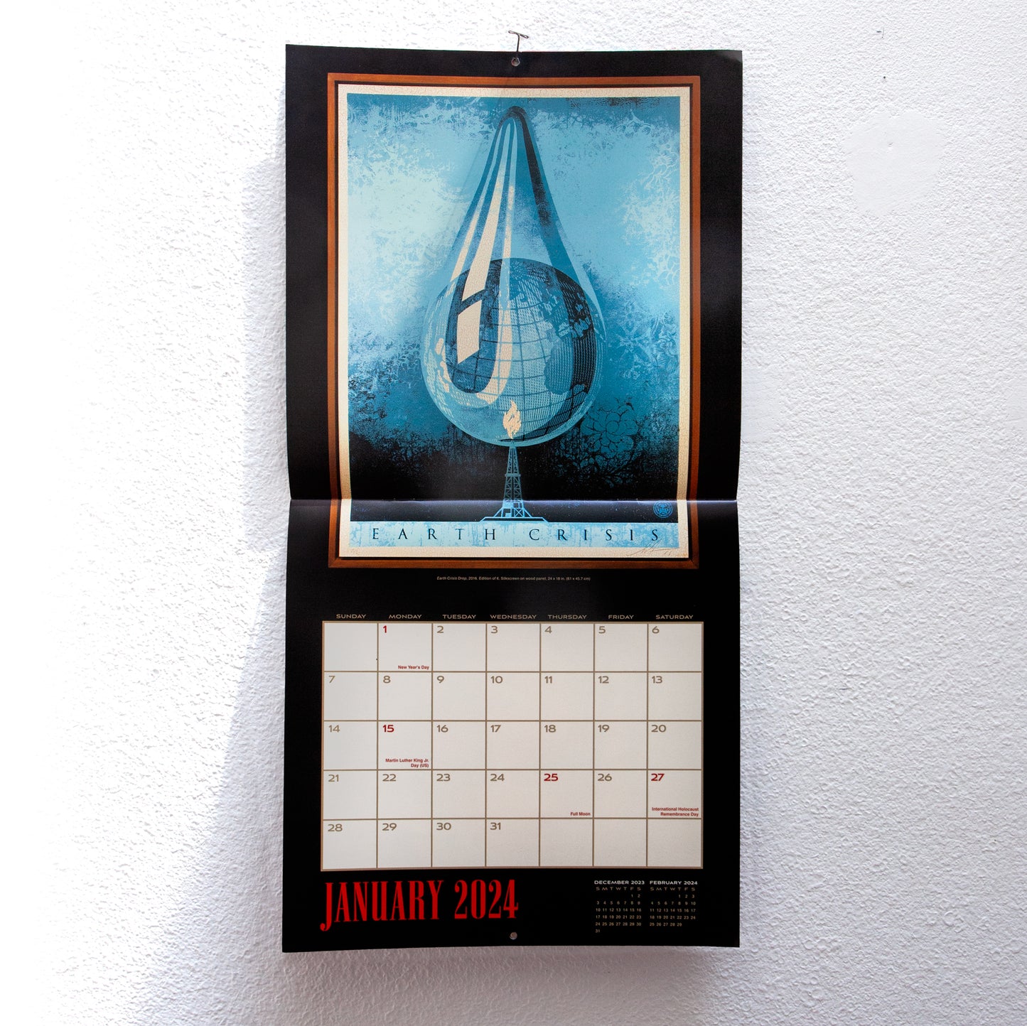 Shepard Fairey 2024 Wall Calendar