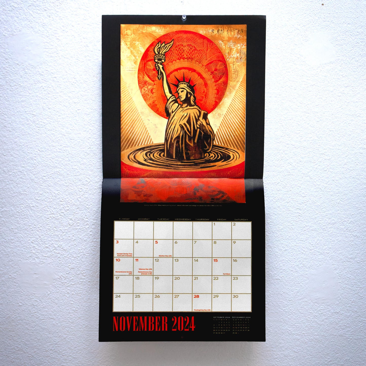 Shepard Fairey 2024 Wall Calendar