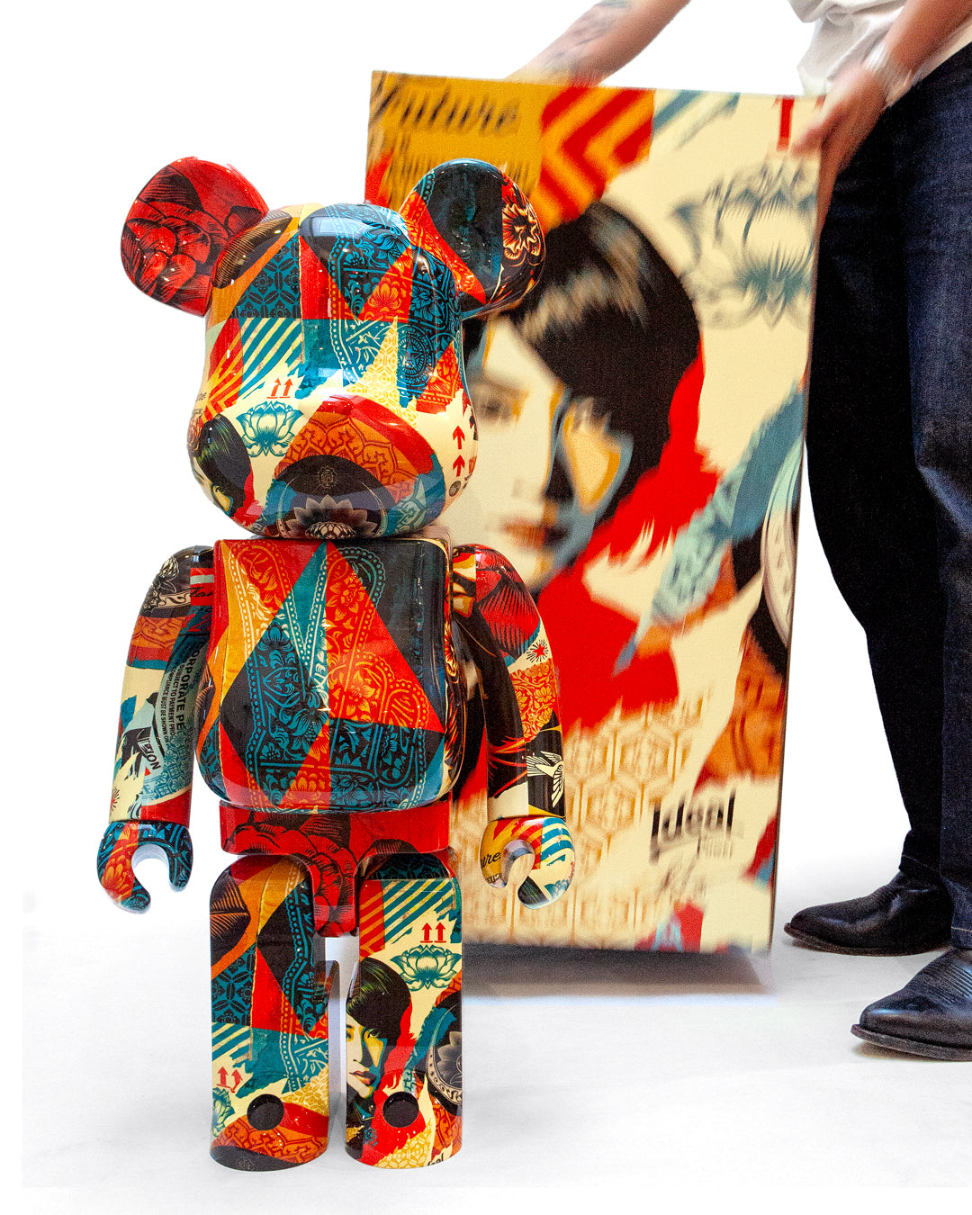 1000% Collage BEARBRICK