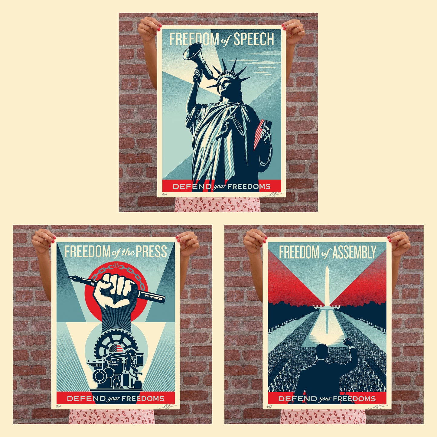 Full Set: Defend Your Freedoms