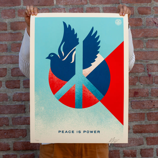 Peace is Power (Blue Dove)
