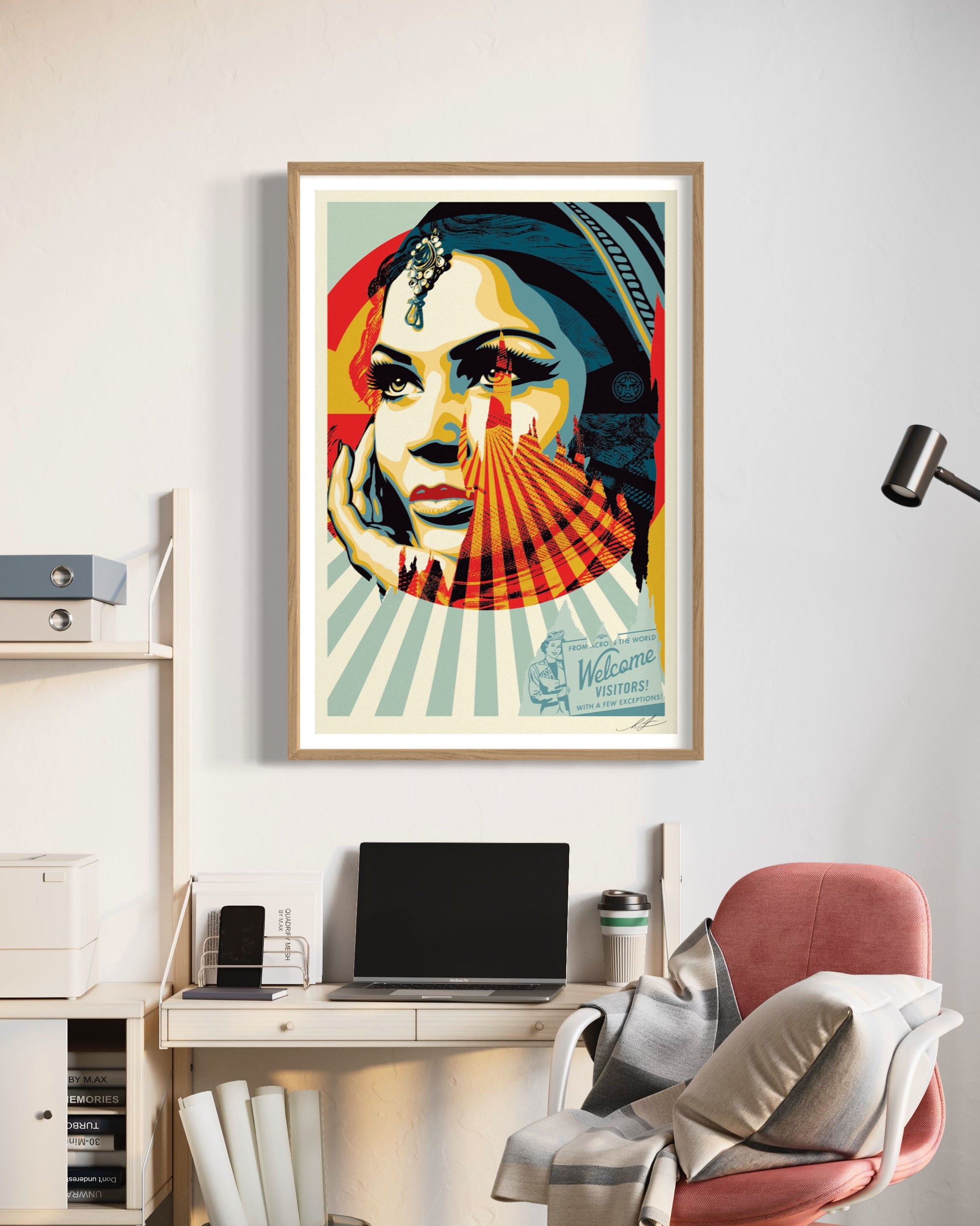 TARGET EXCEPTIONS Signed Offset Lithograph – Obey Giant