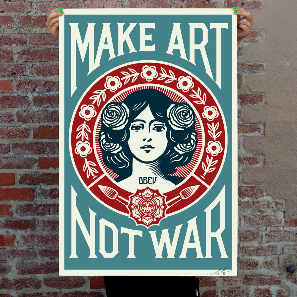 Anno 2 · Shepard Fairey · distinguere poster e serigrafia. Contemporary art, photography or visual culture featured by Acquistare Arte.