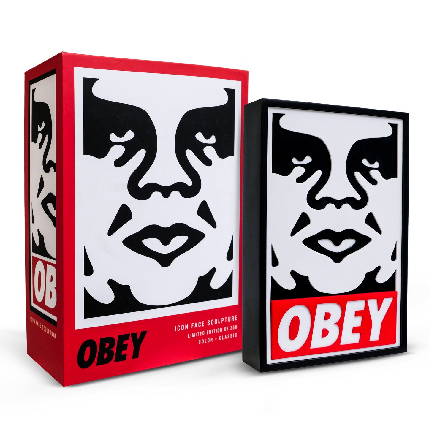 Shepard Fairey "Icon Face (Classic)" Sculpture Edition