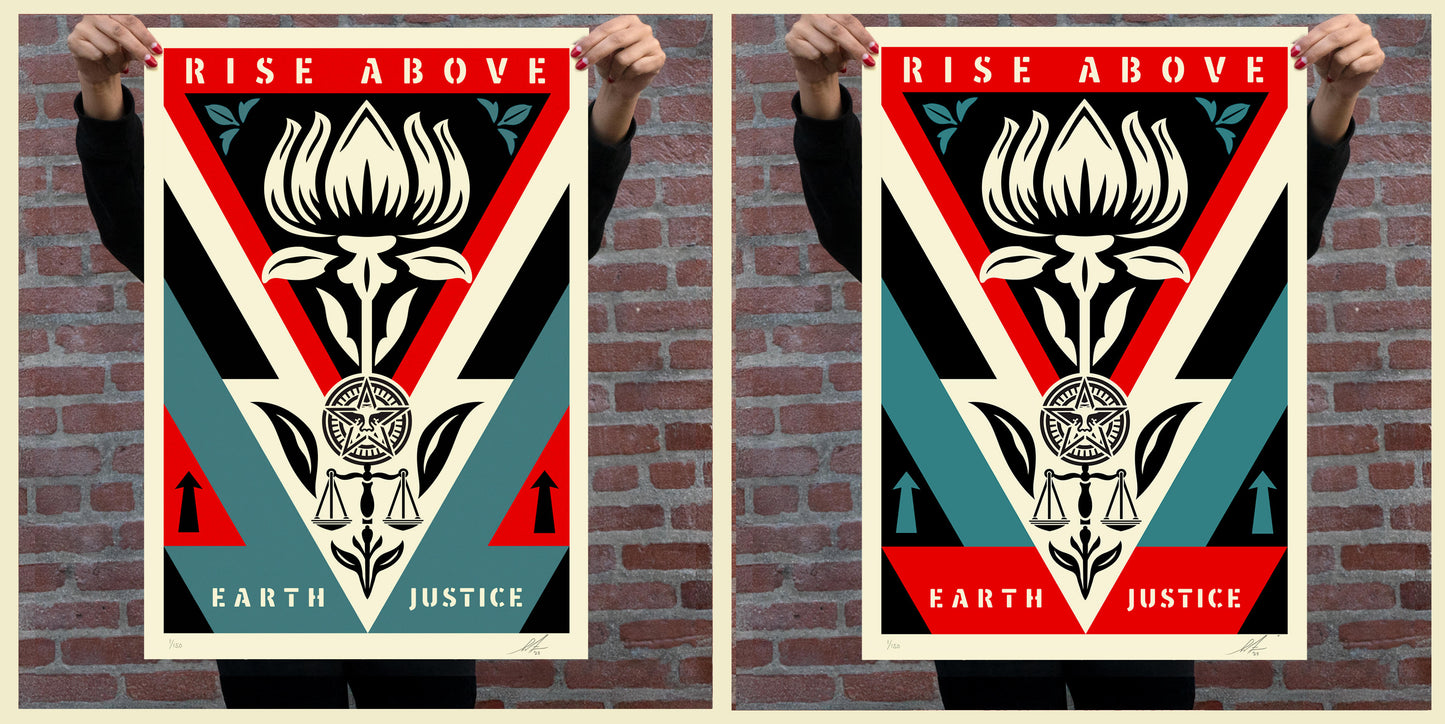 Rise Above Earth Justice (Red & Blue) Set
