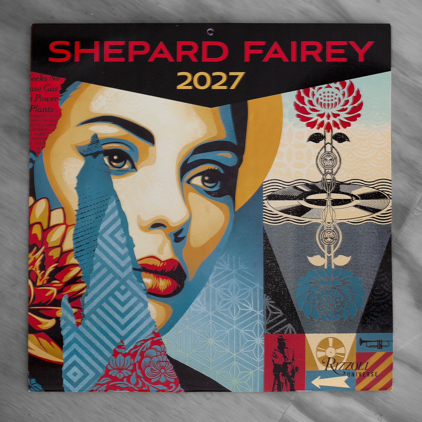 Shepard Fairey 2027 Wall Calendar
