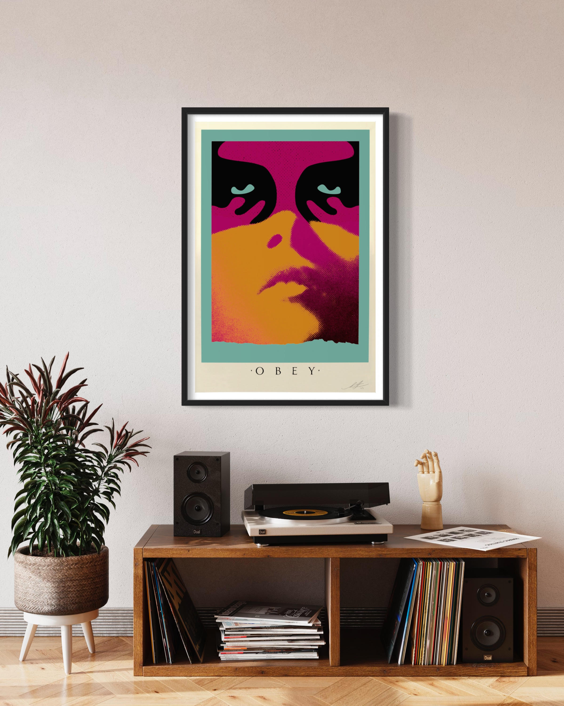 Shadowplay Signed Offset Lithograph – Obey Giant