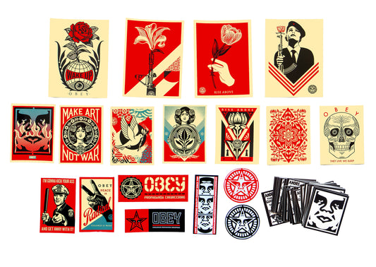OBEY STICKER PACK 3