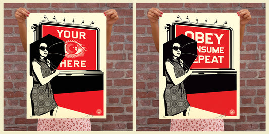 Obey Billboard (Eye & Consume) Set