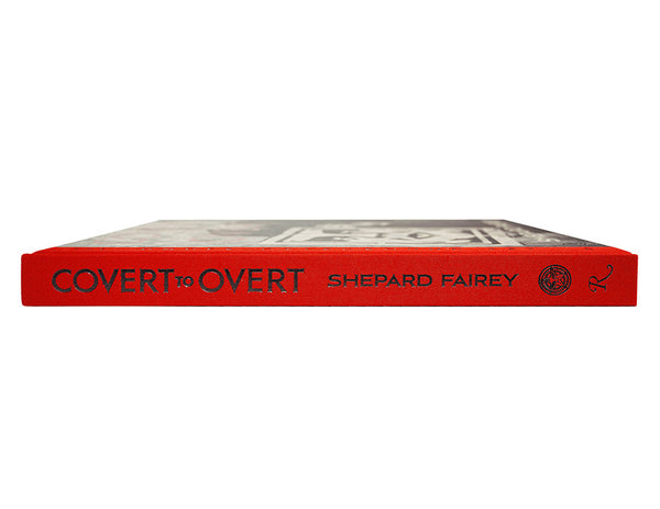 COVERT TO OVERT Signed Book spine