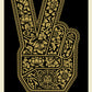 END GUN VIOLENCE TOGETHER Peace Fingers