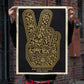 END GUN VIOLENCE TOGETHER Peace Fingers